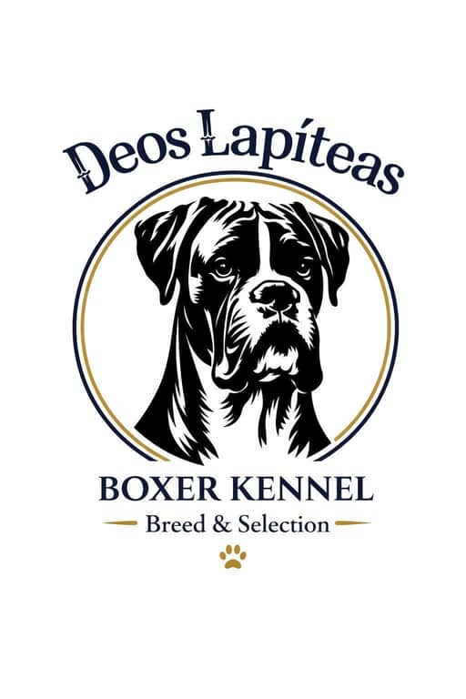 Logótipo de De Deos Lapíteas Boxer Kennel