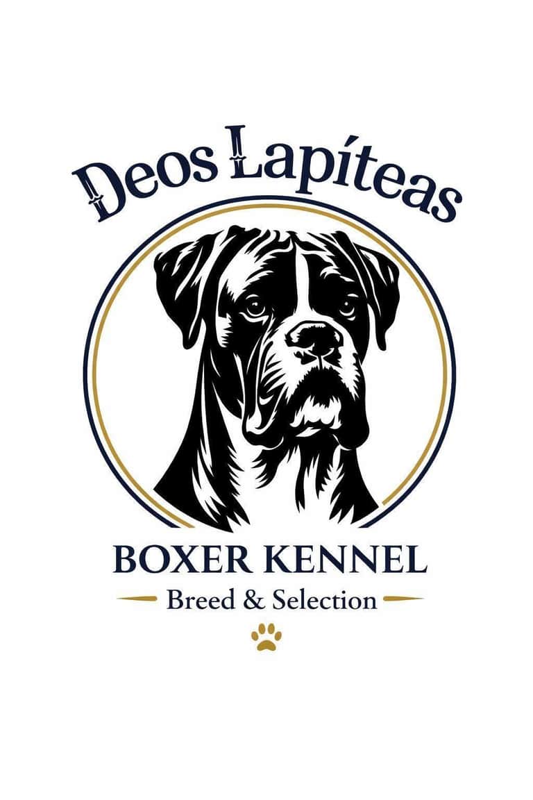 Logótipo de De Deos Lapíteas Boxer Kennel