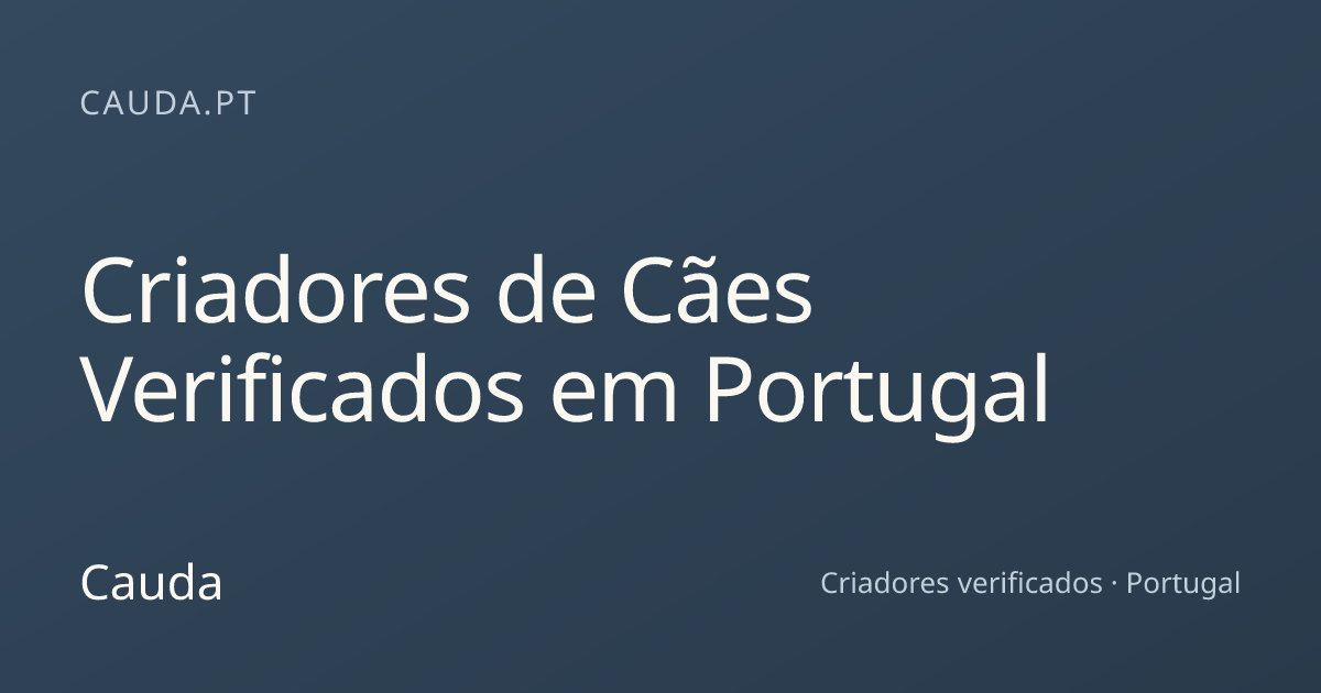 Preview image published by cauda.pt